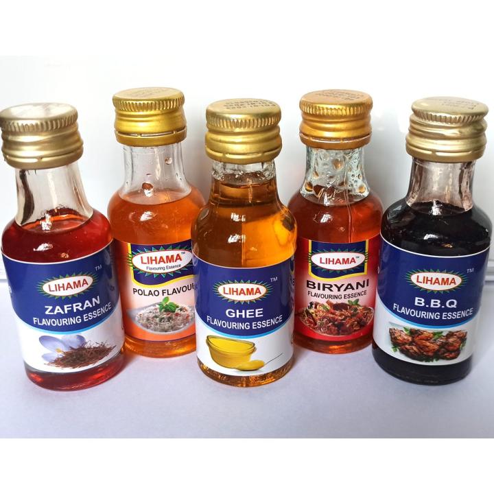 Lihama%20Combo%20Food%20Flavor%20Essence%20-%20Polao%20+Ghee%20+%20Biryany%20+%20Zafran%20+%20Kewra%20-%205%20Pcs%20-%20Image%202