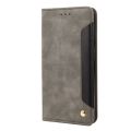 For iPhone 14 Plus Skin Feel Splicing Leather Phone Case. 