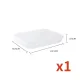 Hourser 5Pcs Food Storage Containers Transparent PE soft cover fish and meat frozen preservation box Freezer Container Fresh Box. 