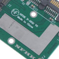 Half height MSATA Mini Pcie SSD To 2.5'' SATA3 6.0 Adapter Converter Card. 