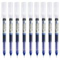 12Pcs/set Direct Liquid Pen Straight Liquid Liquid Rollerball Gel Pen Black/Red/blue Ink Stationery Liquid Quick Drying Ballpoint Pen Large Capacity 0.5mm Quick Drying Roller Ball Pens Writing. 