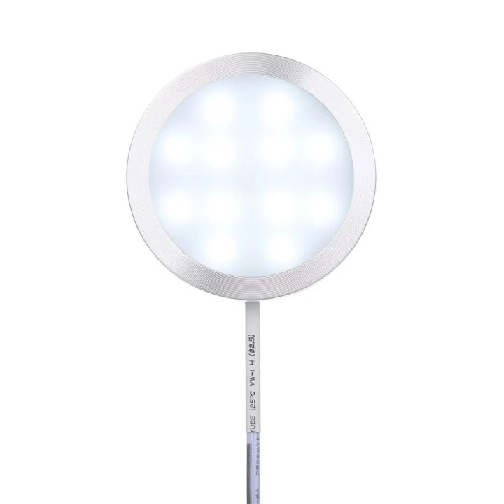 【Cathery Baby Store】NEWKBO DC 12V 10W Round Shape Under Cabinet Lamp High 120 Degree Beam Angle Lamp with 8 Dynamic Modes Changed