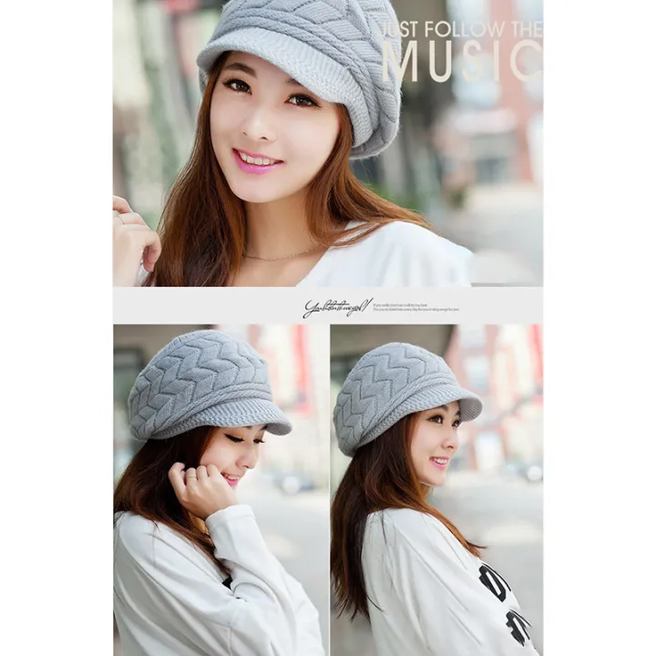 Family%20Flower%20Flash%20Sale%20GUIN%20Women%20Knitted%20Hat%20Winter%20Warm%20Knitted%20Baggy%20Beret%20Beanie%20Hat%20Ski%20Hat%20-%20Image%204