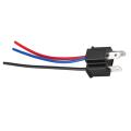 H4 Male Head Extension Connector Plug Socket with Wire Harness Heavy Duty. 