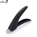 Monja U-shaped Nail Art Clippers French False Nail Cutting Stainless Steel Trimmers Acrylic Edge Cutters Manicure Tool. 