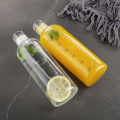 Hit Proof Borosilicate Glass Water Bottle with Protector Cover - 500ml/750ml/1000ml.