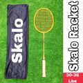 Skalo Badminton Racket - Complete And Strong - Ideal For Players Of All Levels- Enhance Your Badminton Game With Skalo Racket. 