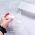 5 Pack Clear Acrylic Display Risers, 5 Sizes Acrylic Jewelry Display Riser Shelf Showcase Fixtures for Cake, Display.