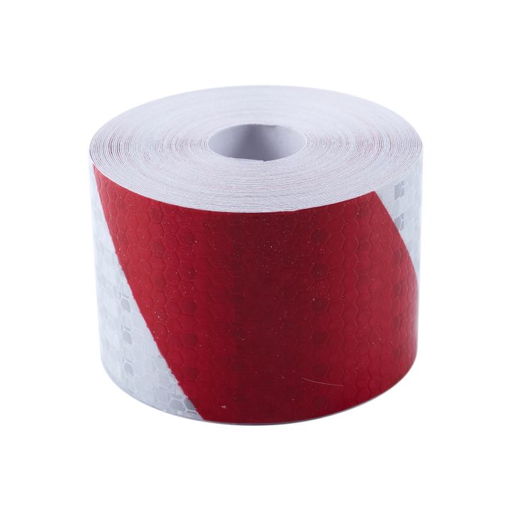Practical%20Product%2010m%20x%205cm%20Safety%20Warning%20Tape%20Reflective%20Tape%20Self%20adhesive%20Tape%20Reflective%20Strip%20Traffic%20Reflective%20Stickers%20Color:%20red%20+%20white%20-%20Image%203