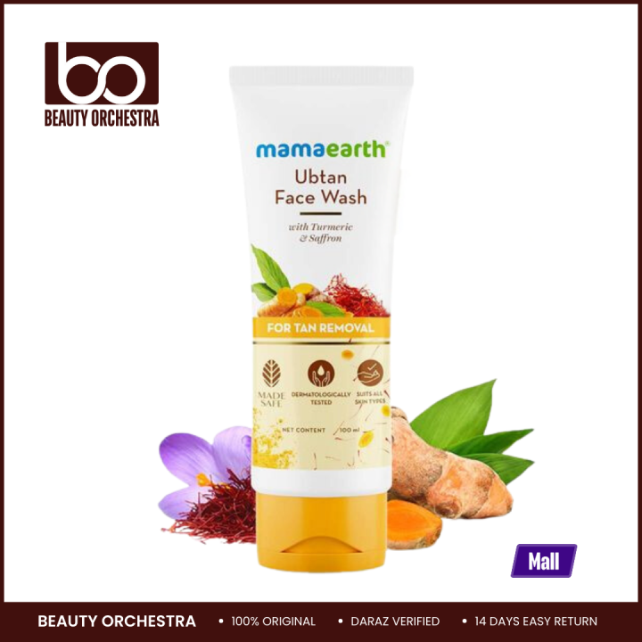 Mamaearth Ubtan Face Wash - 100ml