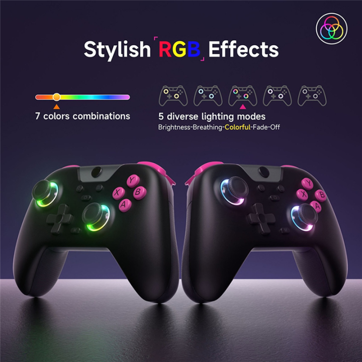 Steam%20RGB%20Hall%20Effect%20Joystick%20Wireless%20Gaming%20Controller%20Bluetooth%20Gamepad%20for%20Switch%20for%20PC%20Phone%20TV%20-%20Image%205