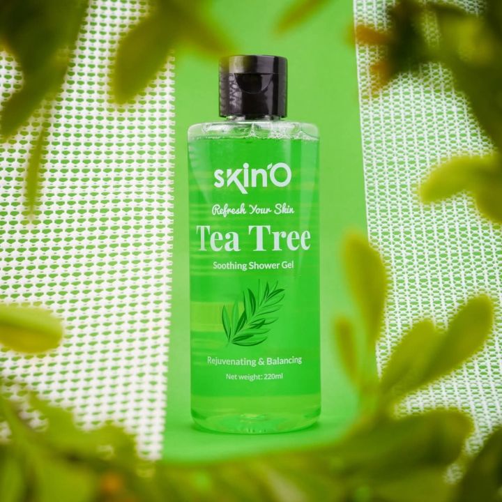 skin'O%20Refresh%20Your%20Skin%20Tea%20Tree%20Soothing%20Shower%20Gel%20220ml%20%20(BUY%20ONE%20GET%20ONE)%20-%20Image%204