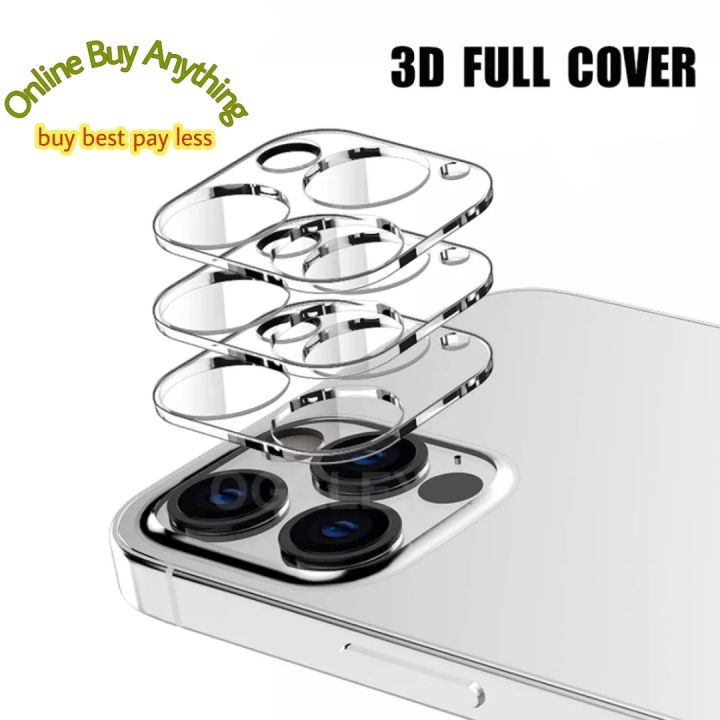Full Glued Full Coverage Full Camera Frame Protector Glass For Iphone 11 To 16 pro max