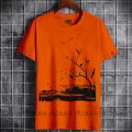 orange colour new Desing Soft & Comfortable T-shirt For Men-T-shirt. 