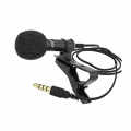 3.5mm Jack Microphone Tie Clip-on Lapel Microphone for Mobile Phone.