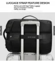Men's Fashionable Backpack - Suitable for School and College, Water-Proof, High Capacity, USB Charging, Stylish, 15.6-Inch Laptop, Business, and Travel Backpack. 