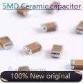 100Pcs 0402 SMD ceramic capacitors 10pF 100uF 100pF 1nF 10nF 15nF 100nF 0.1uF 1uF 2.2uF 4.7uF 10uF 47uF Various models.