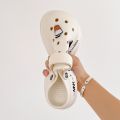 Women Hole Shoes Summer Non-slip Couples EVA Sandals Girl Beach Shoes Home Slippers Outdoor Personalized Sandals Women Slippers.