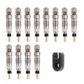 12PCS Presta Valve Brass Core Tool MTB Road Bike Tubes Repair Tire Service Parts Bike Tire Air Valve with Tool.