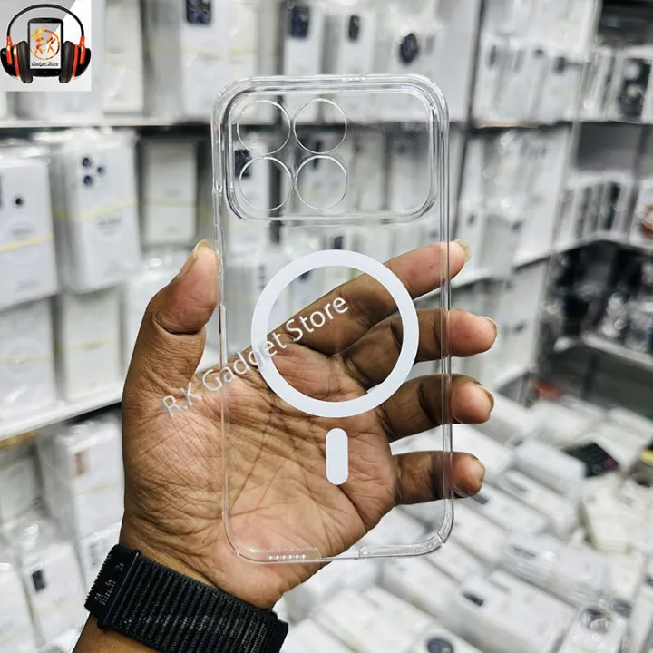 Xiaomi%20Redmi%20K90%20Berlia%20Transparent%20Magnatic%20Magsafe%20Anti%20Yellow%20Clear%20Protective%20Phone%20Case%20Back%20Cover%20-%20Image%203