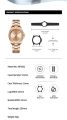 Naviforce NF5062 Fashion Classic Women’s Watch Japanese Quartz Movement Stainless Steel Strap Wholesale Direct Sales. 
