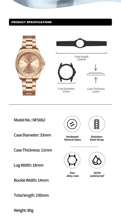 Naviforce%20NF5062%20Fashion%20Classic%20Women%E2%80%99s%20Watch%20Japanese%20Quartz%20Movement%20Stainless%20Steel%20Strap%20Wholesale%20Direct%20Sales%20-%20Image%203
