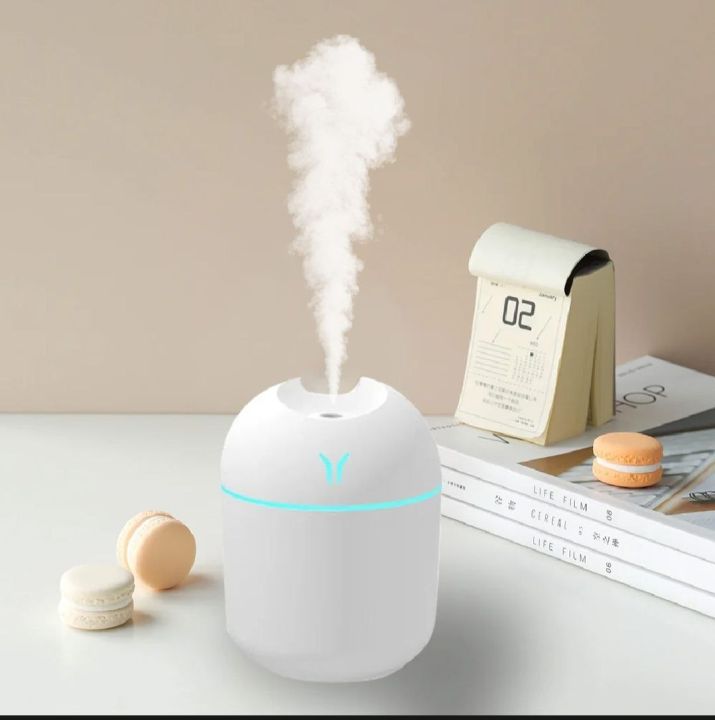 250ML USB Mini Air Humidifier Aroma Essential Oil Diffuser For Home Car Ultrasonic Mute Mist Maker Diffuser with LED Color Lamp