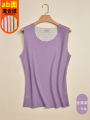In winter, cashmere heat, thickened women's vest, cashmere warmth, inner base vest, soft skin-friendly camisole. 