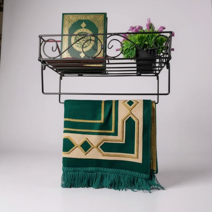 Sturdy%20and%20Elegant%2012"%20Metal%20Wall%20%20Stand%20in%20Black%20%E2%80%93%20Comes%20with%202%20Jaymamaz%20Hangers%20%E2%80%93%20Ideal%20for%20%20Sharif%20Display%20and%20Jainamaj%20Hanging%20%E2%80%93%20Perfect%20Wall%20Mount%20Stand%20for%20Home%20or%20Mosque.%20-%20Image%205