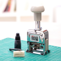 Deli E7506 High-Quality Manual Automatic Numbering Machine with 6-Digit Number Shifting - Office Stationery. 