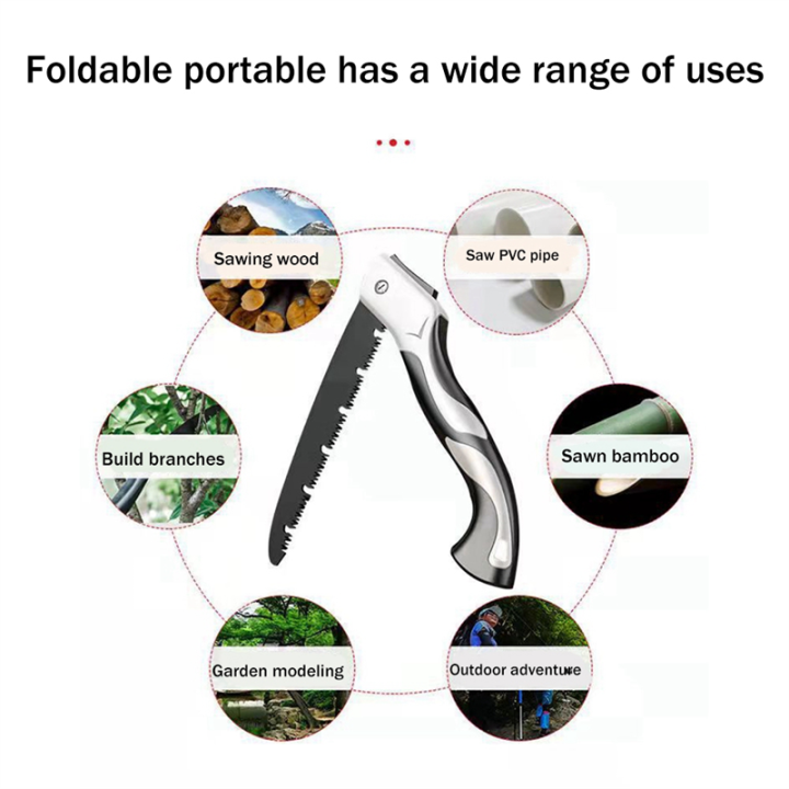 ZOROOM%202X%2024.8%20Inch%20Folding%20Saw%20Pruning%20Saw%20for%20Single-Hand%20Use%20Curved%20Blade%20Hand%20Saw%20Cuts%20Branches%20Up%20To%2011.8Inch%20Diameter%20-%20Image%203
