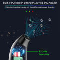 YIERYI Portable Breathalyzer Non-Contacting A lcohol Tester with LED Digital Display Rechargeable.