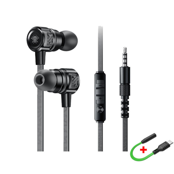 PLEXTONE%20G20%20Aux%203.5mm%20and%20Type%20C%20Both%20Interface%20Double%20Bass%20Magnetic%20Gaming%20Earphone%20Headphone%20Earphones%20Earbuds%20Noise%20Reduction%20Headset%20with%20Mic%20-%20Image%203