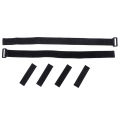 Women Adjustable Adhesive Tape Shoelaces For Boots Belt Strap Elastic Shoe Laces Lock Holding Loose Boot Belt Shoes Accessories.
