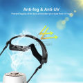 Outtobe Ad-ult Swimming Goggles Large Frame with ear plug Waterproof Anti Fog Swim Glasses.