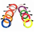 1/2/3/5/10M EL Wire DIY Flexible Neon Light Glow Rope Tape Cable LED String Light For Party Dance Car Decoration. 