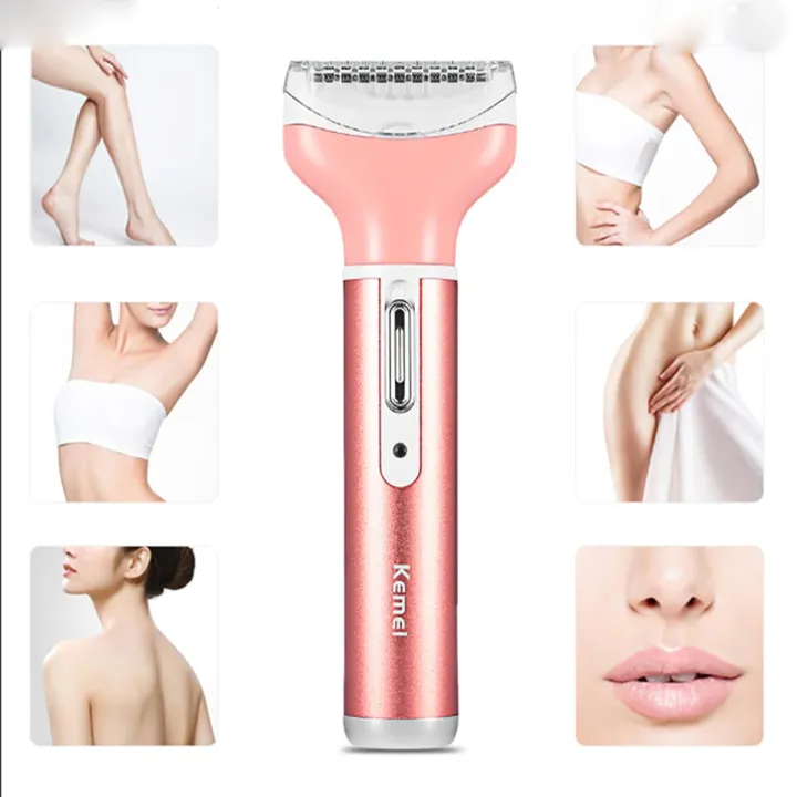 Kemei%20KM-6637%20Multifunctional%204%20in%201%20Rechargeable%20woman%20body%20shaver%20Beard%20Eyebrow,%20Nose%20Trimmer%20set%20Female%20Electric%20shaver%20-%20Image%203