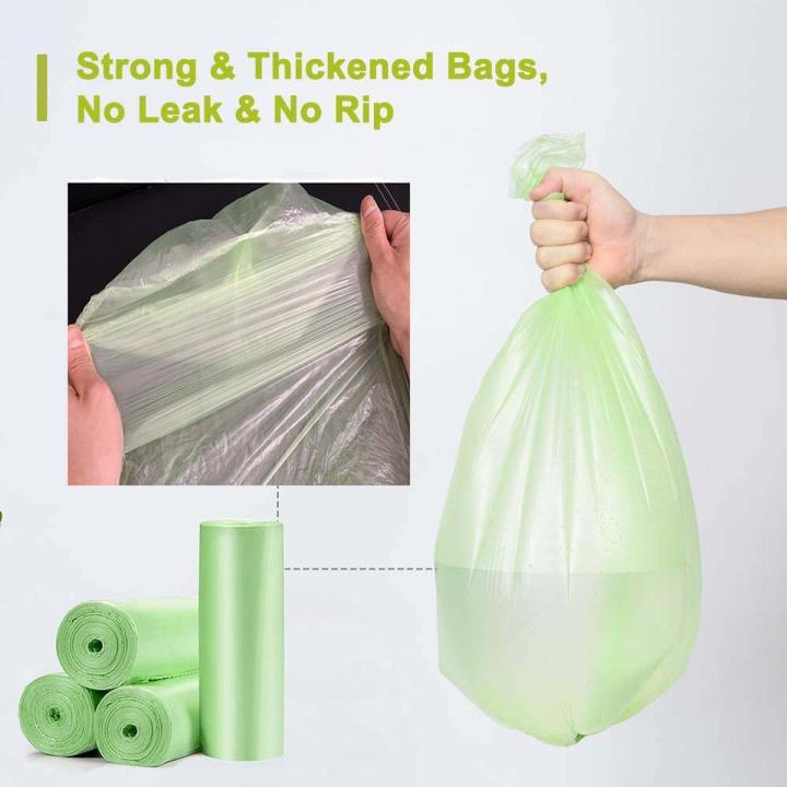 20-100pcs Biodegradable Garbage Bags Ecological Disposable For Trash Can Home And Kitchen Wastebasket Compostable Good Household