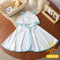 Children's sunscreen clothing, summer UV protection, boys and girls' sunscreen, ice silk thin breathable sunscreen cape, outdoor. 