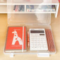 A4 Transparent Storage Box Clear Plastic Document Paper Filling Case File Box Fayshow. 