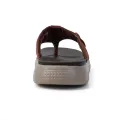 Vibrant Brown Leather Sandel for Men. 