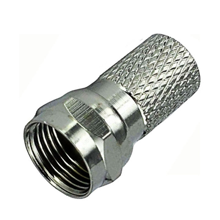 10%20Pcs%20Connector%20Screw%20On%20Type%20For%20RG6%20Satellite%20TV%20Antenna%20Coax%20Cable%20Twist-on%20-%20Hdmi%20Cable%20-%20Image%203