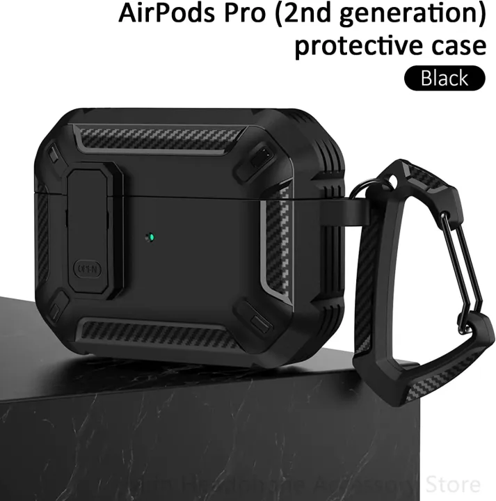 carbon%20fibre%20for%20Airpods%20Pro%202%20Case%20With%20Switch%20headset%20Case%20Shockproof%20Cover%20For%20Men%20Case%20for%20Airpods%20Pro%201%202%20Airpod%203%20Case%20Solo%20Yolo%20-%20Image%203