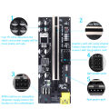 Ecocc【COD】 2021 Newest PCIE Riser 010s Plus Upgraded Mining Super Version PCIE x16 PCI Express Extension Riser Card for Mining Video Card Easy and portable installation and use. 