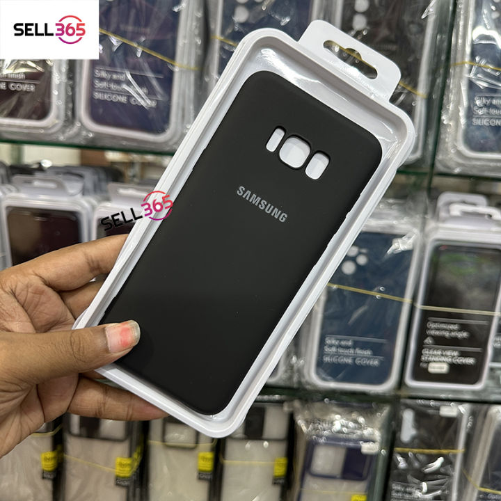 For Samsung Galaxy S8+ Samsung Galaxy S8 Plus Box Premium Soft Silicone  Shockproof Camera Bumper Protective Trendy Stylish Back Cover