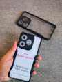 Tecno Spark 10c / Tecno Spark 10 Back Cover ShockProof Airbinger Longlasting Clear Transparent Hard Case With Camera Bump Protection (Back Case Cover For Smartphone).