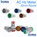 22mm Frequency Hz Hertz Meter with Digital Display Indicator range 0-99Hz.