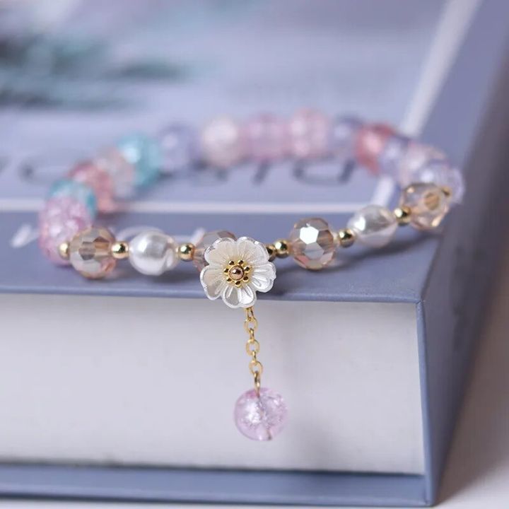 Korean%20Colorful%20Crystal%20Beaded%20Bracelet%20for%20Women%20Bohemian%20Shell%20Daisy%20Flower%20Pendant%20Elastic%20Bracelets%20Party%20Wedding%20Jewelry%20BruberryBe%20-%20Image%207