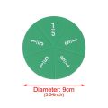 9Pcs/Set EVA Addition Subtraction Fractions Instrument Round Math Teaching Aids Score Question Demonstrator Student Teaching Tools.