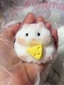 MoupBoi Taba Squishy Toy Mochi Toy Mushy Silicone Fuzzy Cute Hamster Handmade Squishy Toy Tabby Hamster Stress Release Hand Relax Gifts. 